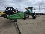 2017 John Deere W155 (Macdon M155) swather + D435 (D65D) header - Image 12