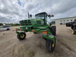 2017 John Deere W155 (Macdon M155) swather + D435 (D65D) header - Image 9