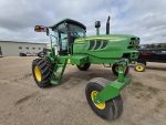 2017 John Deere W155 (Macdon M155) swather + D435 (D65D) header - Image 19
