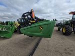 2017 John Deere W155 (Macdon M155) swather + D435 (D65D) header - Image 4