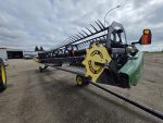 2017 John Deere W155 (Macdon M155) swather + D435 (D65D) header - Image 14