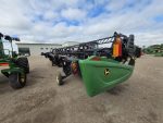 2017 John Deere W155 (Macdon M155) swather + D435 (D65D) header - Image 8