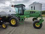 2017 John Deere W155 (Macdon M155) swather + D435 (D65) 30ftheader - Image 42