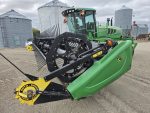 2017 John Deere W155 (Macdon M155) swather + D435 (D65) 30ftheader - Image 14