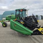 2017 John Deere W155 (Macdon M155) swather + D435 (D65) 30ftheader